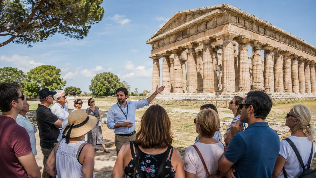 Visita guidata a Paestum Visita guidata al Parco Archeologico di Paestum